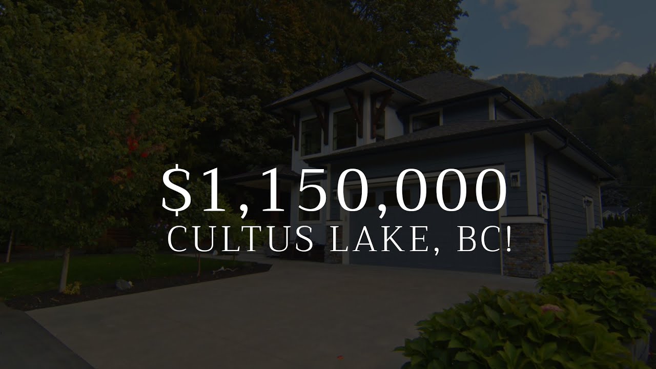 Tour this stunning $1,150,000 home at Lindell Beach, Cultus Lake.