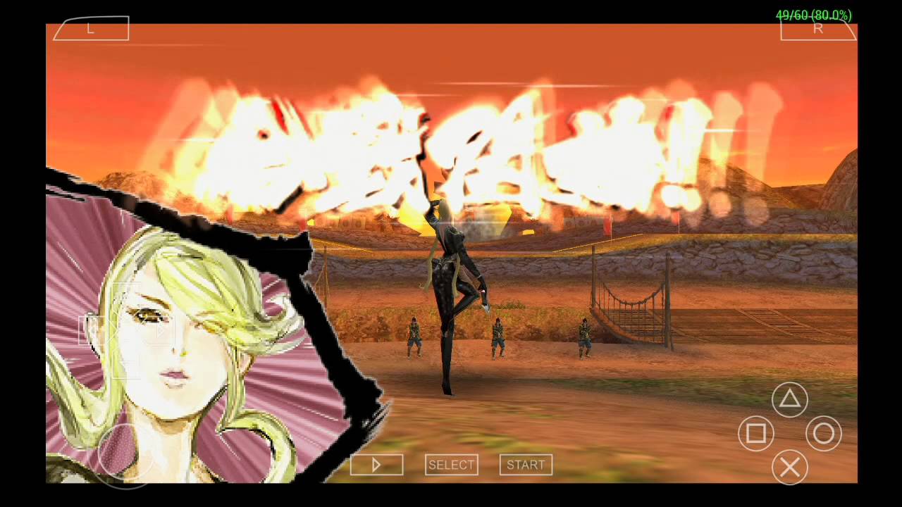 PPSSPP Emulator 0.9.8 for Android | Sengoku Basara: Chronicle Heroes (NTSC-J) [720p HD] | Sony PSP