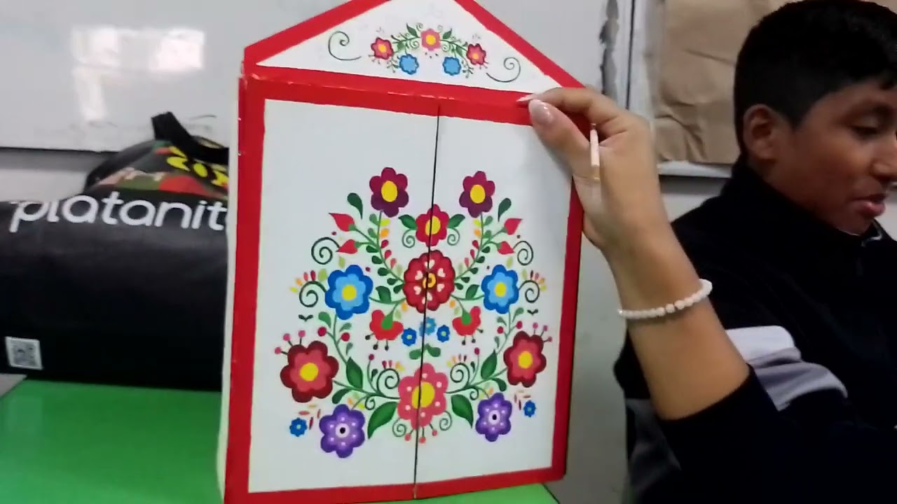 AREA DE ARTE Y CULTURA :   RETABLO AYACUCHANO  - DEMOSTRANDO LAS CAPACIDADES ARTISTICAS .