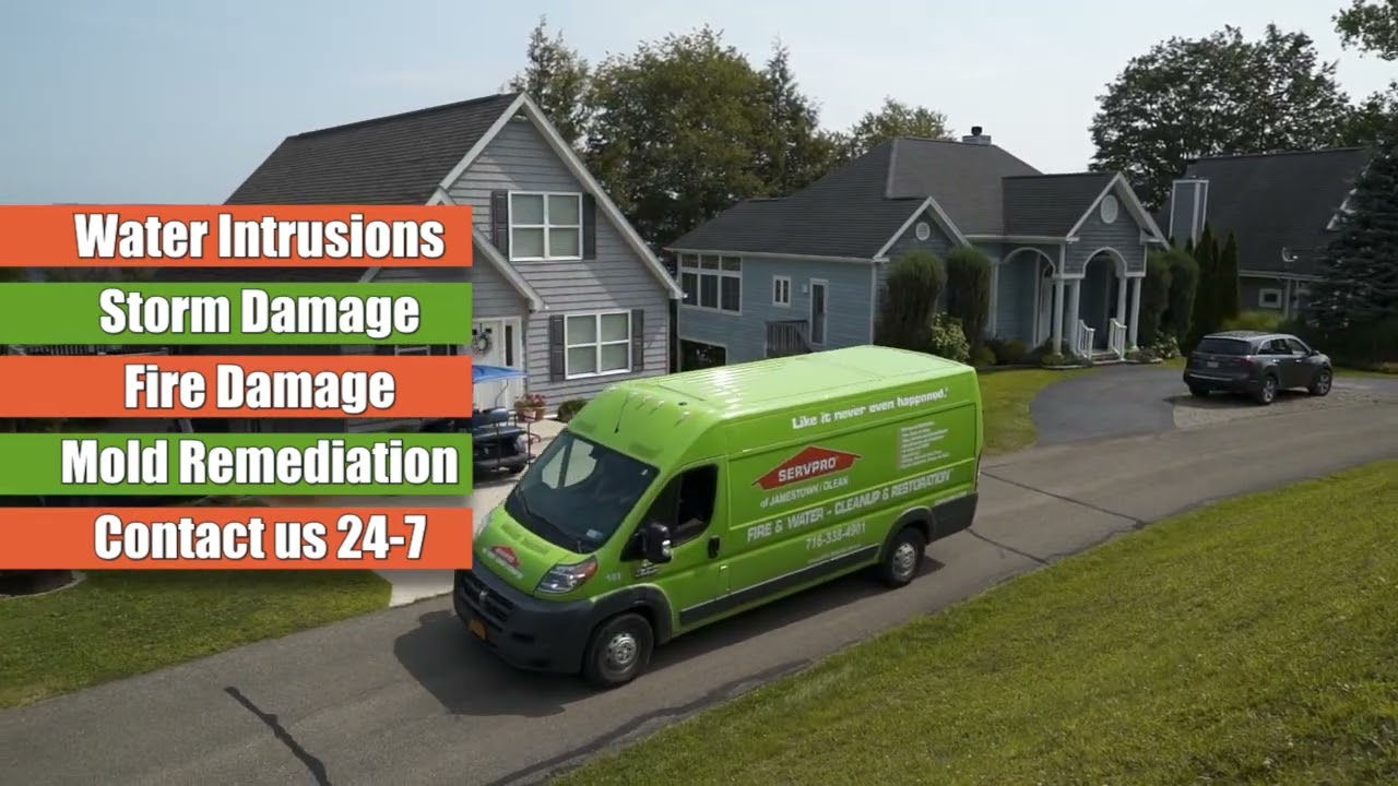 Water and Fire Damage Restoration in Jamestown