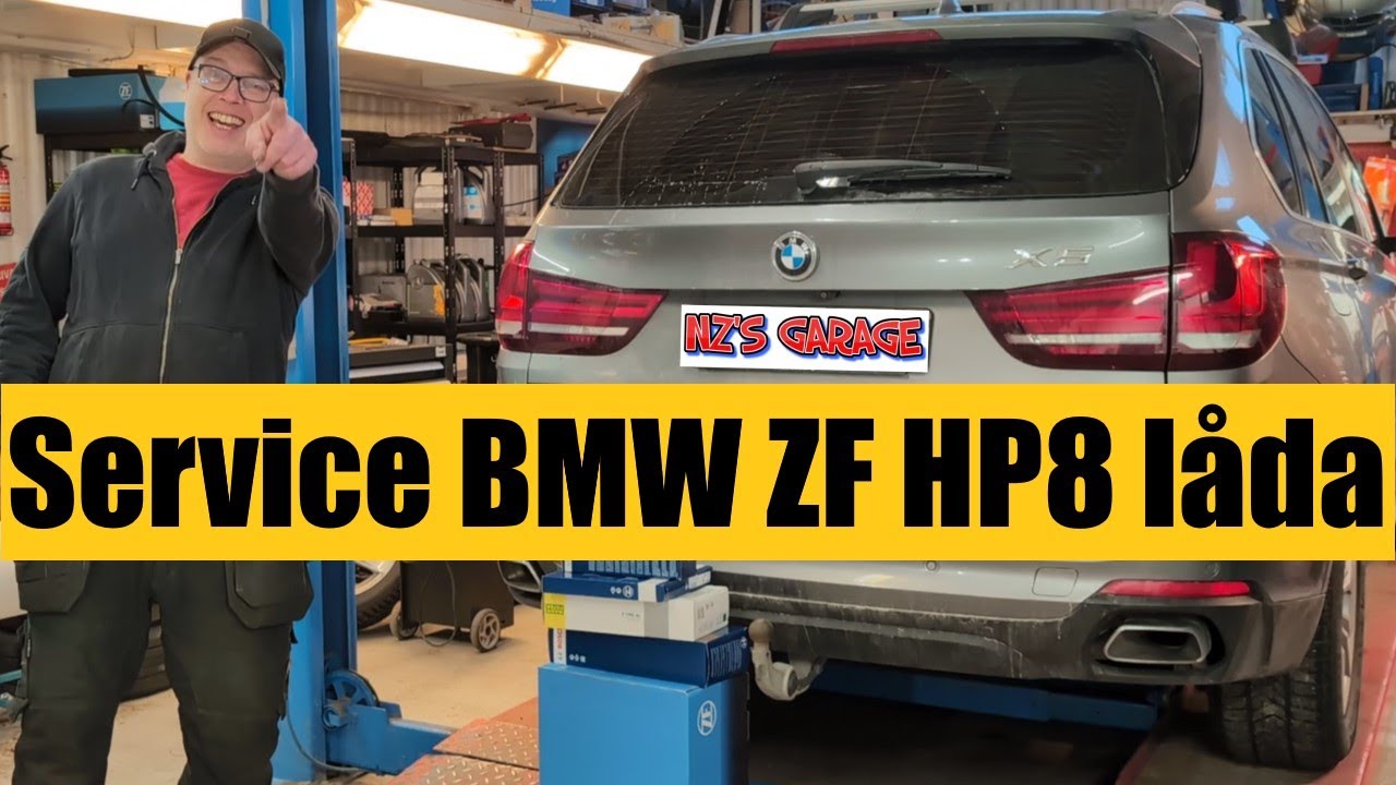 Service BMW automatväxellåda ZF HP8