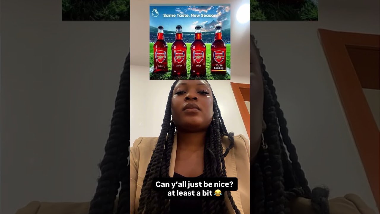 Does Arsenal now have a bottling company? Please tell me #footballfans #arsenal #premierleague