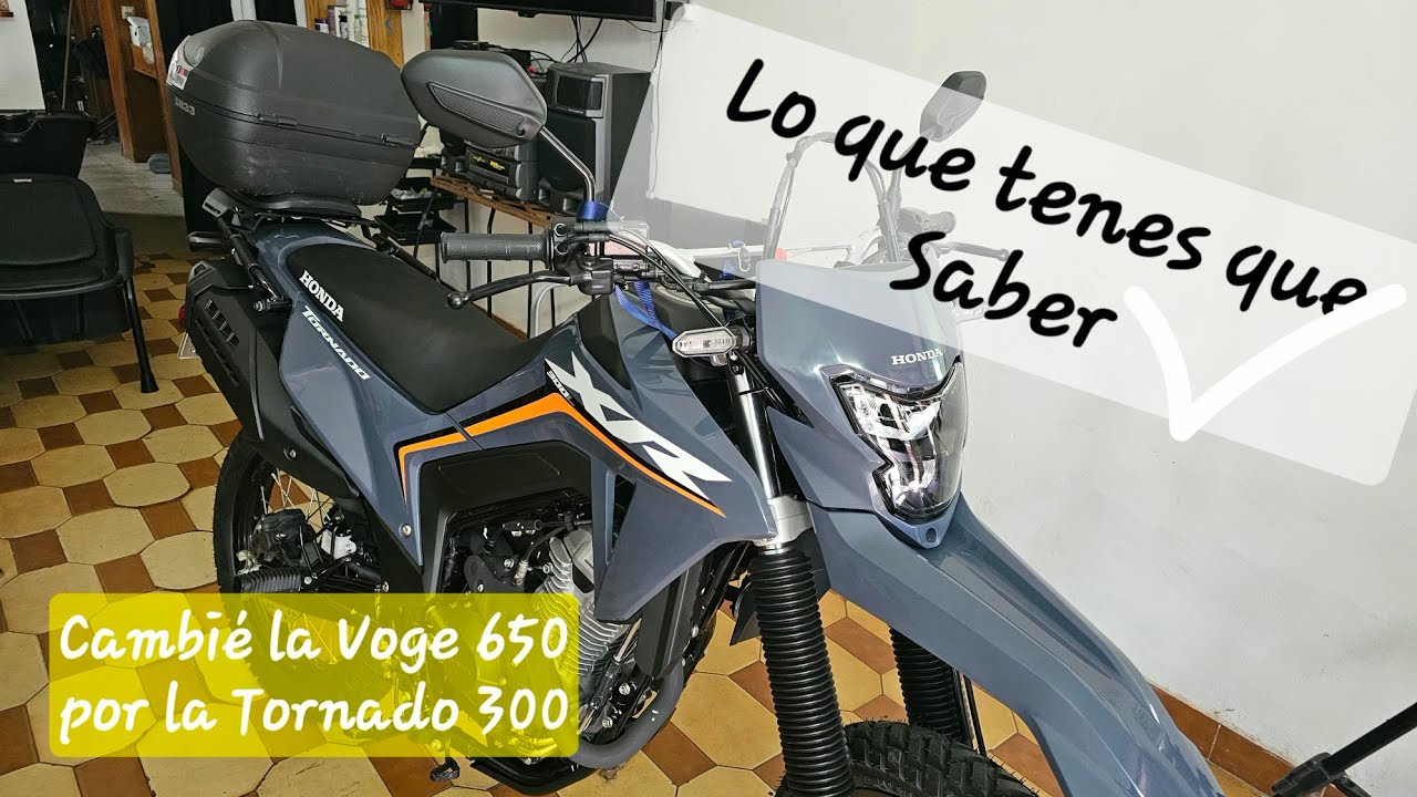 HONDA 300 XR/ Tene mucho cuidado con estas cosas....