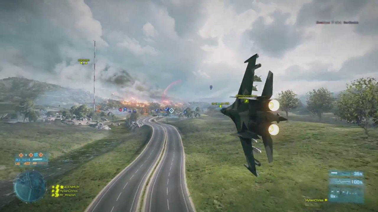 BF3 — Super Jet Duo против команды ПВО