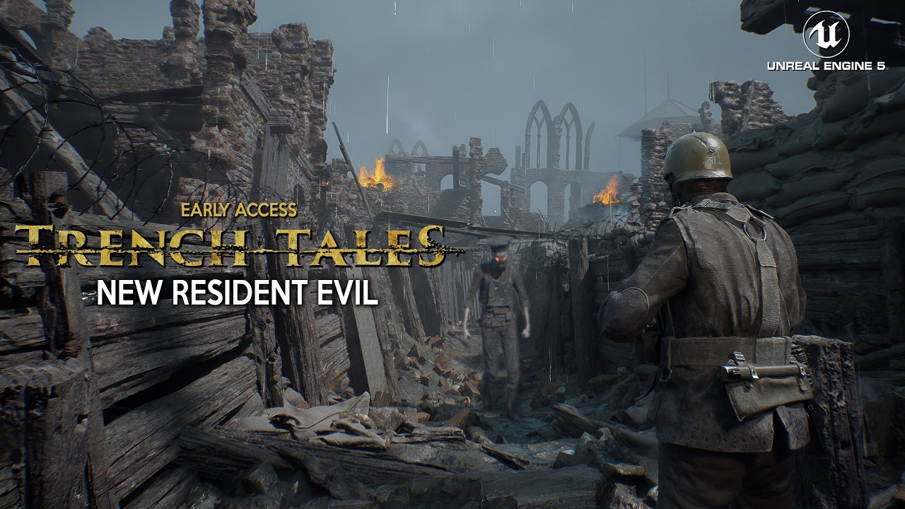 TRENCH TALES Early Access Gameplay | New ZOMBIE OPEN WORLD Survival like WWII Resident Evil