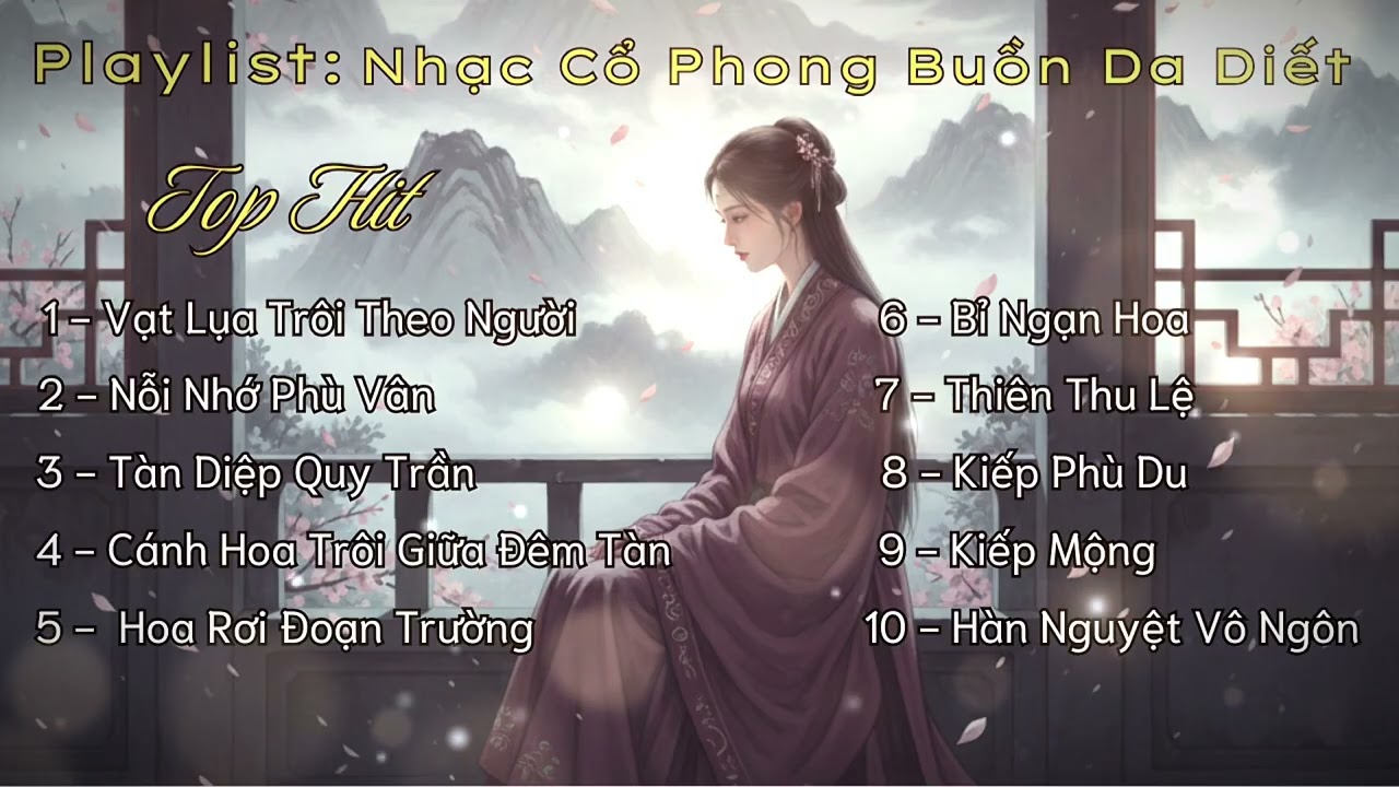 Playlist Nhạc Cổ Phong Buồn Da Diết | Nhạc Hoa Tâm Trạng Nghe Lúc Đêm Khuya