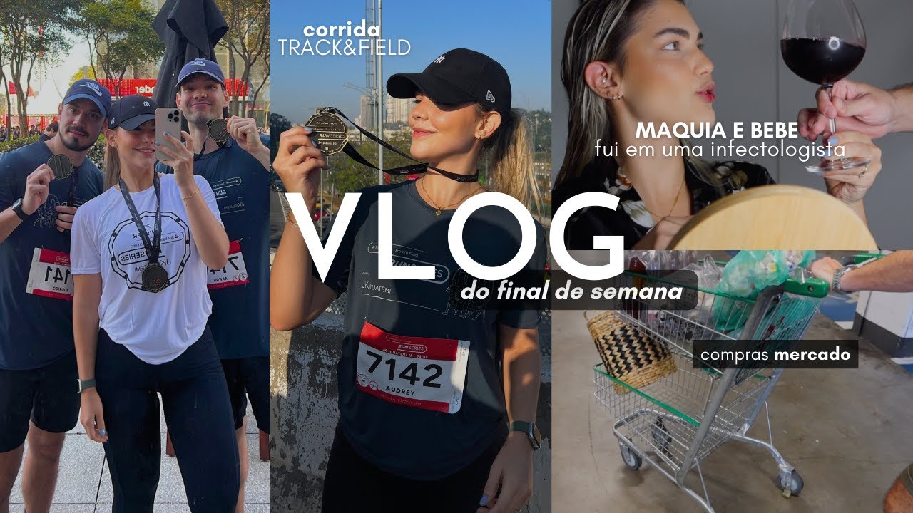 CORRIDA 5KM, MAQUIA E BEBE, COMPRAS MERCADO, FUI EM UMA INFECTOLOGISTA #vlog