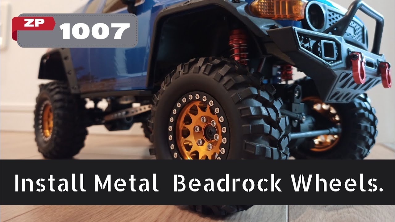 Metal beadlock wheels install to ZP1007 (ZP1001)