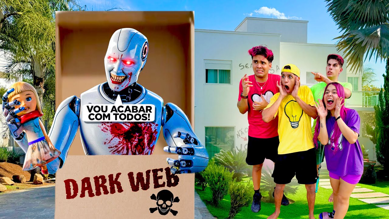 COMPREI UM ROBO ASS4SINO NA DARK WEB !