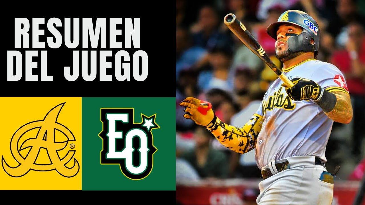 Aguilas Cibaeñas Vs Estrellas Orientales  l Resumen Del Juego l LIDOM