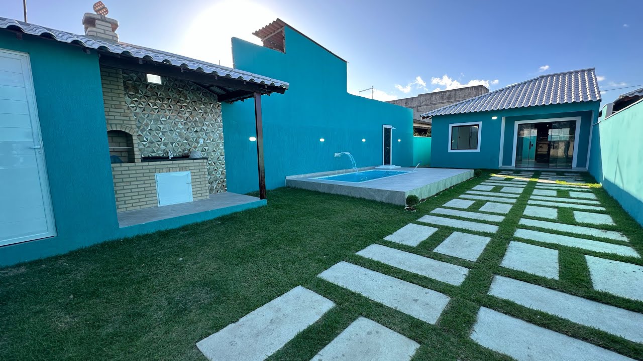 Casa linda com piscina no gravata 2 em Unamar - cabo Frio