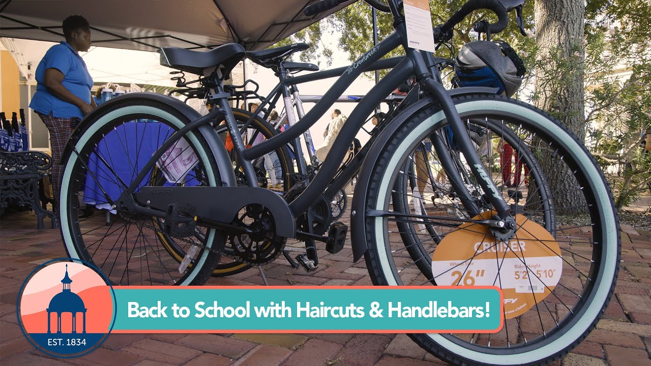 Back to School with Haircuts and Handlebars