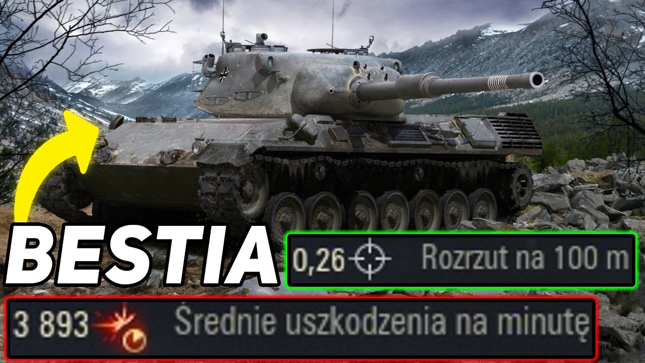 Leopard 1 - Świetny DPM, świetna celność, czego chcieć więcej? 🤑🤑🤑