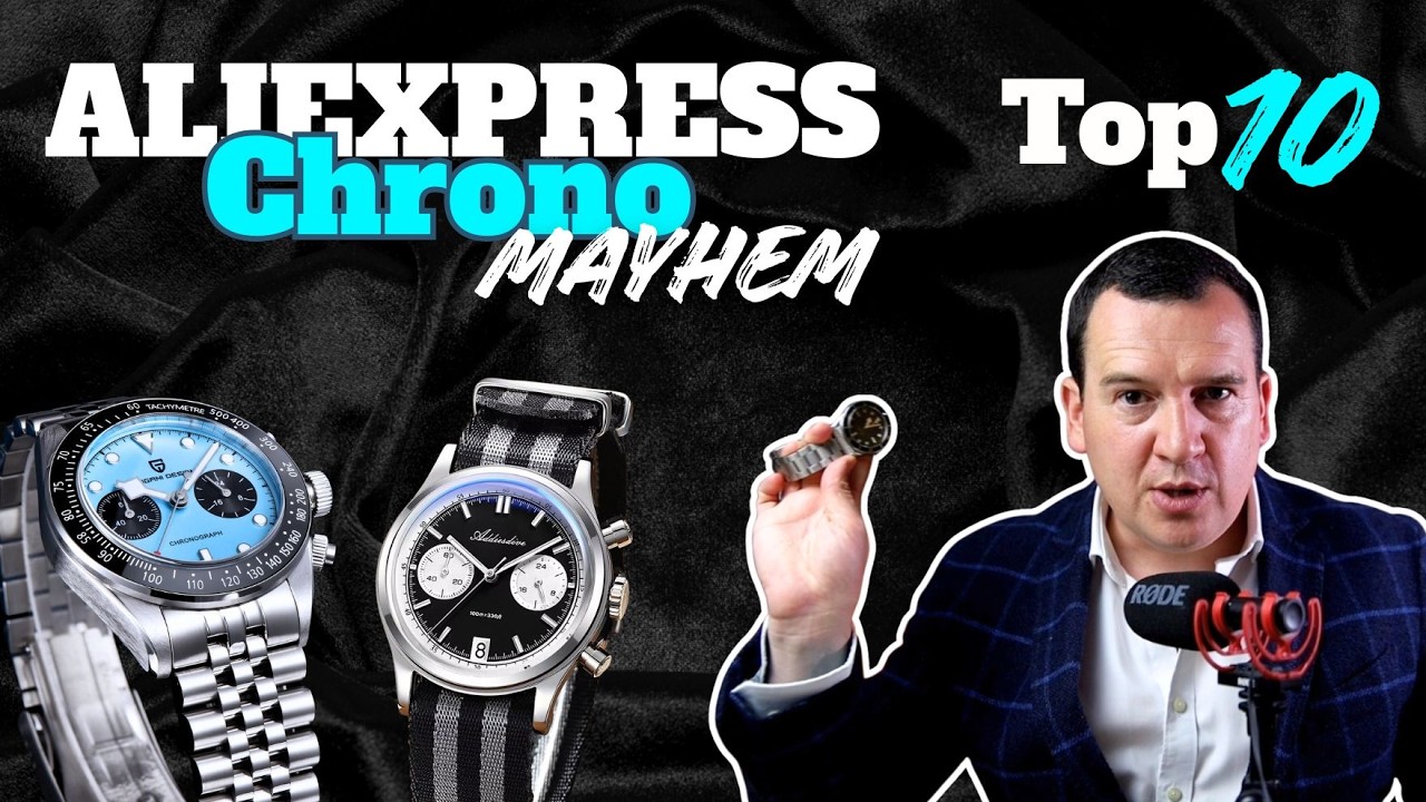 $110 or Less? The BEST Chronograph Watches on AliExpress Right Now! ⏱️🔥