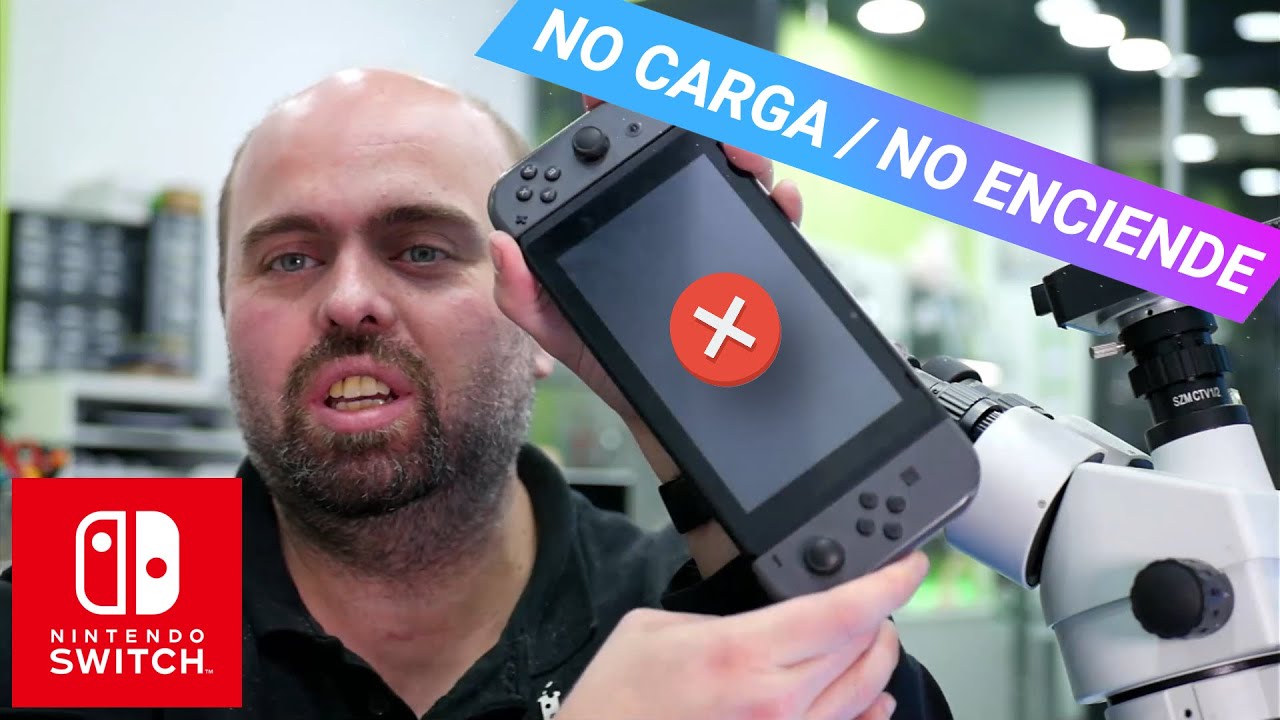 Nintendo Switch no enciende / no carga (Código de error: 2101-0001)
