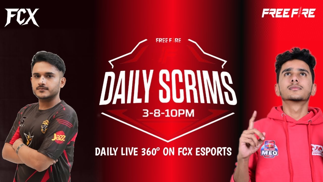 10PM SCRIM | LIVE ACTION | FCX ESPORTS