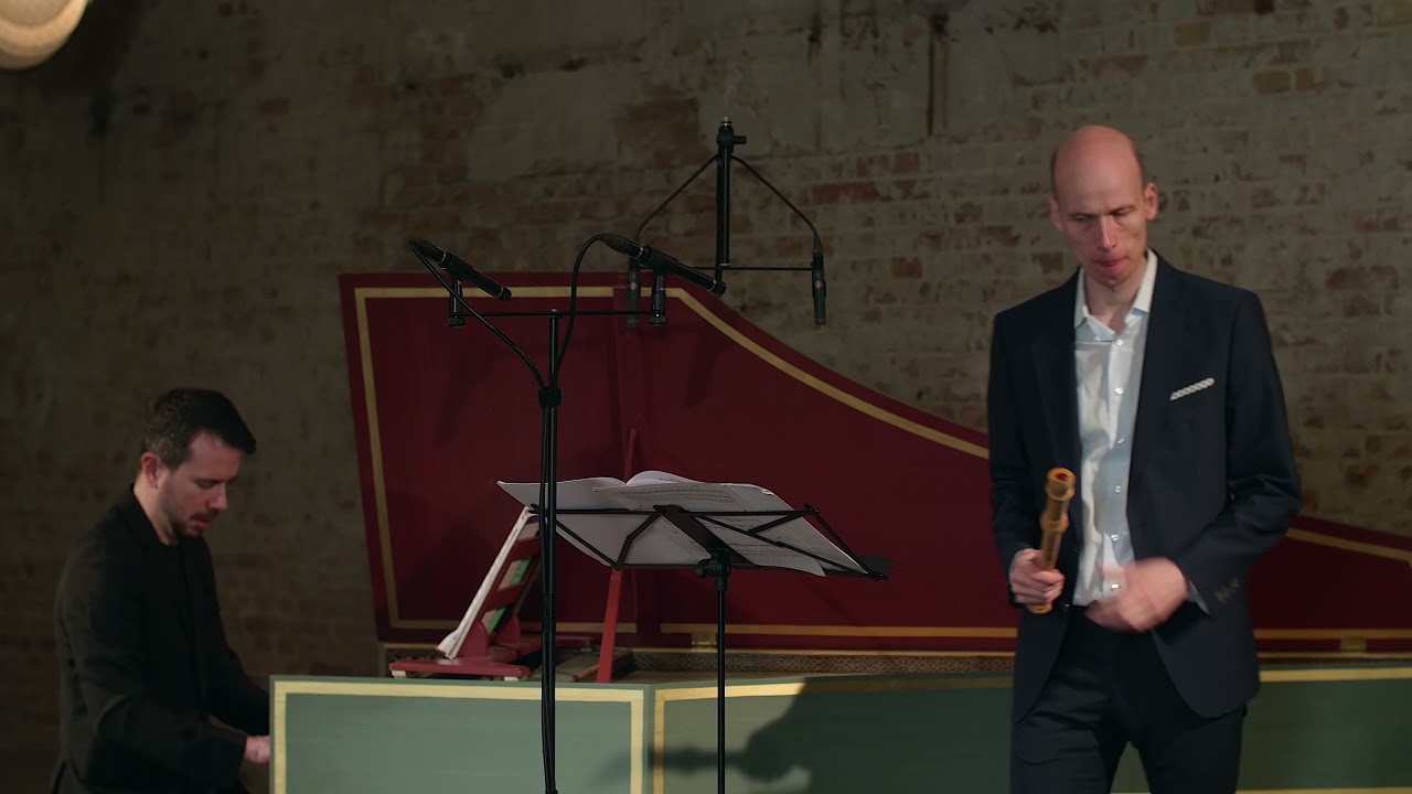 Erik Bosgraaf & Francesco Corti perform Sonata in D minor by Telemann