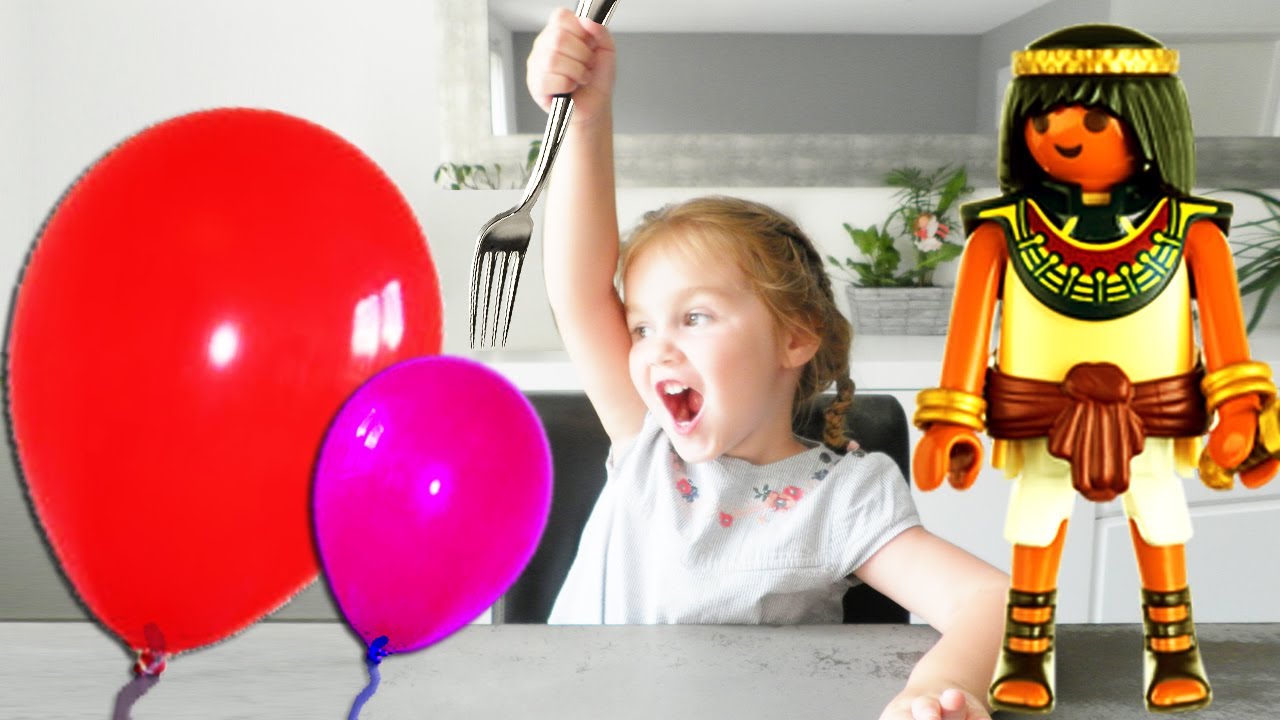 Ballons Surprises Playmobil History Set 5388 (Unboxing) ! Couleurs et tir à la catapulte