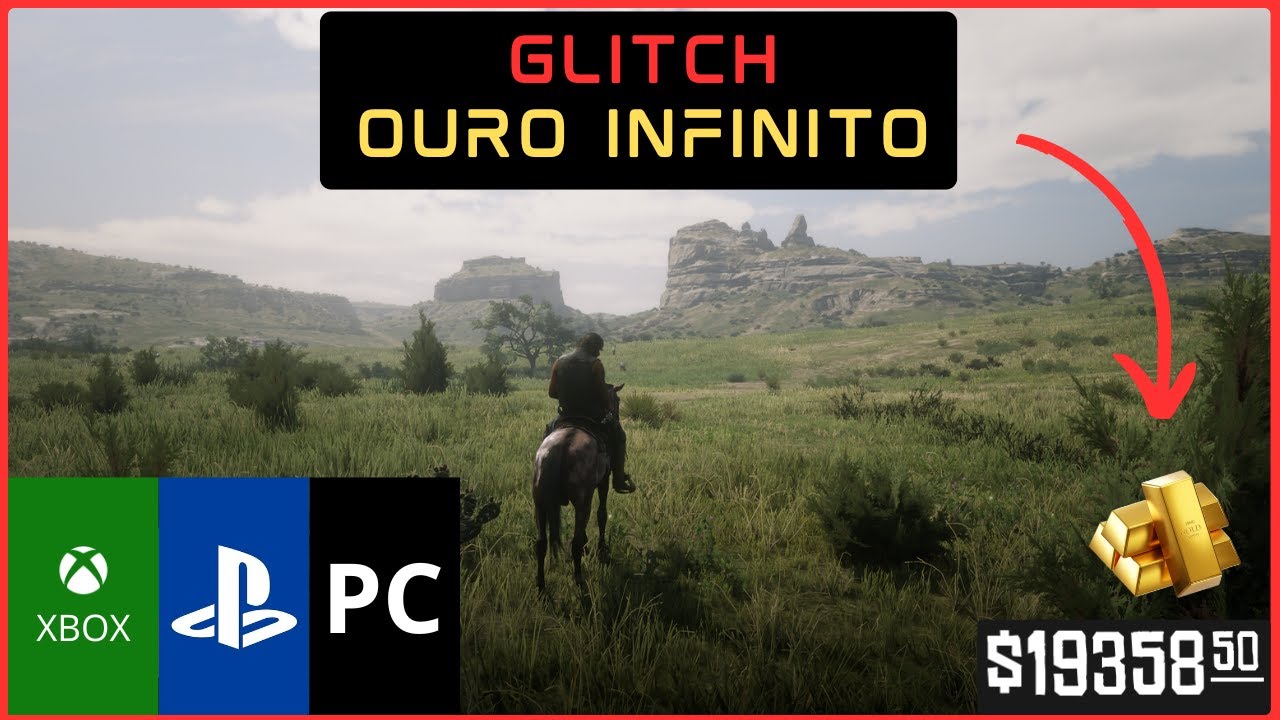 NOVO GLITCH OURO INFINITO RED DEAD 2 ONLINE