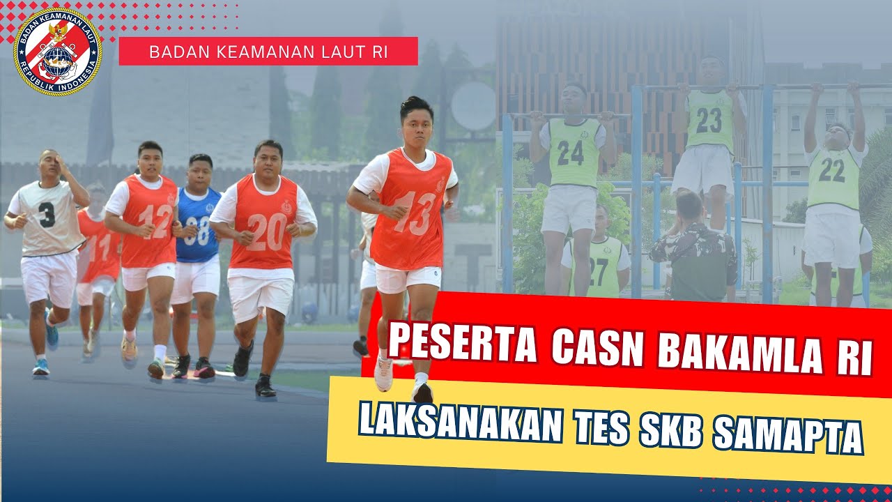 Peserta CASN Bakamla RI Laksanakan Tes SKB Samapta