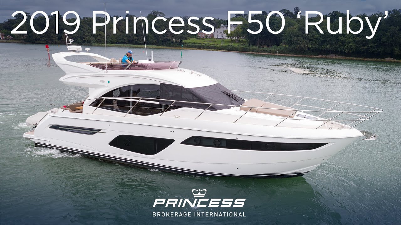 2019 Princess F50 'Ruby' - SOLD