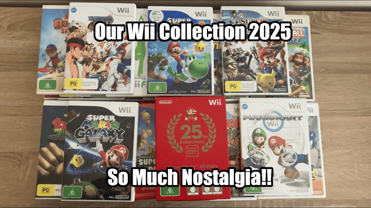 Our Wii Collection in 2025 | So Much Nostalgia!!