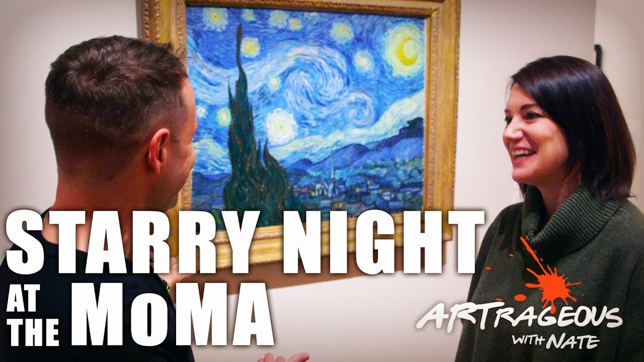 «Звёздная ночь» Винсента Ван Гога в MoMA | Artrageous с Нейтом