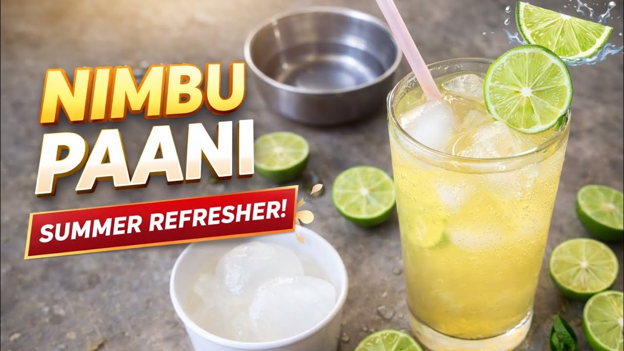 Garmi Ka Ilaaj Thanda Nimbu Paani🌞🏖️ |summer drink | #nimbupaani #summerdrink #summerjuice 