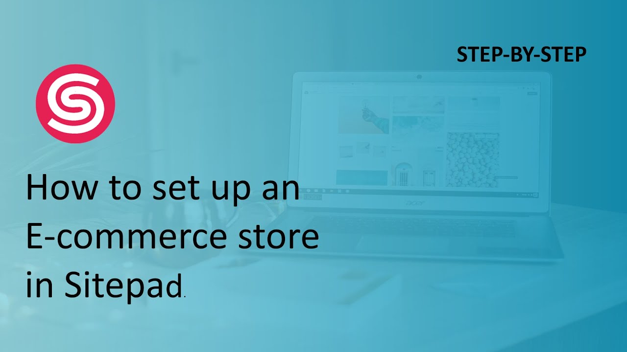 How to set up an e-commerce website in SitePad