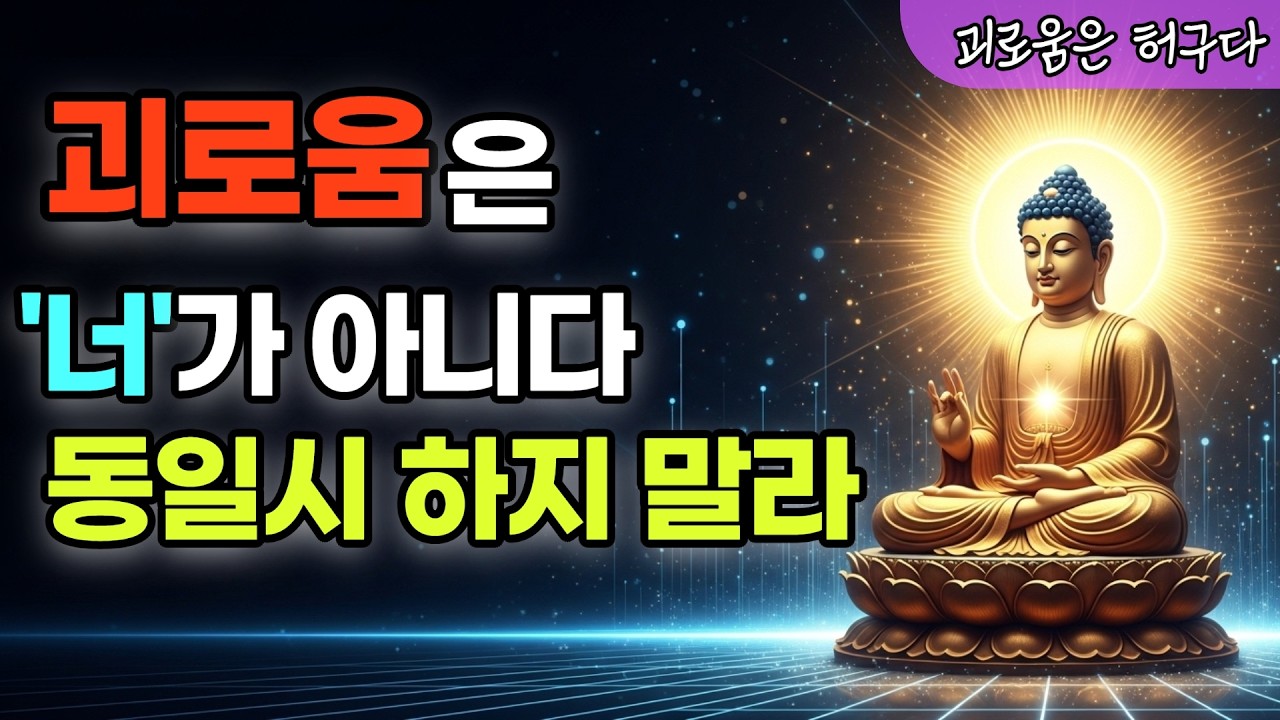 나는 괴로움이 아니다 | 괴로움과의 동일시를 멈추세요
