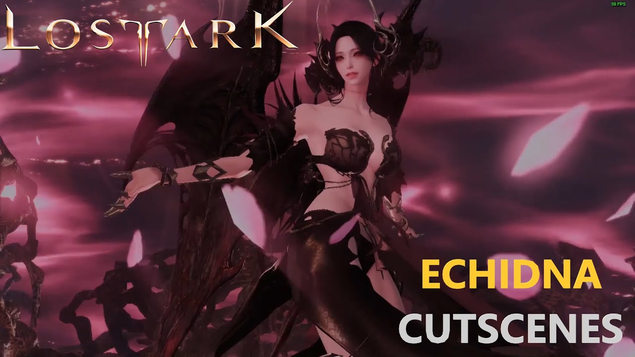 Lost Ark - [LORE] - Kazeros raid - Echidna - G1+G2 - cutscenes