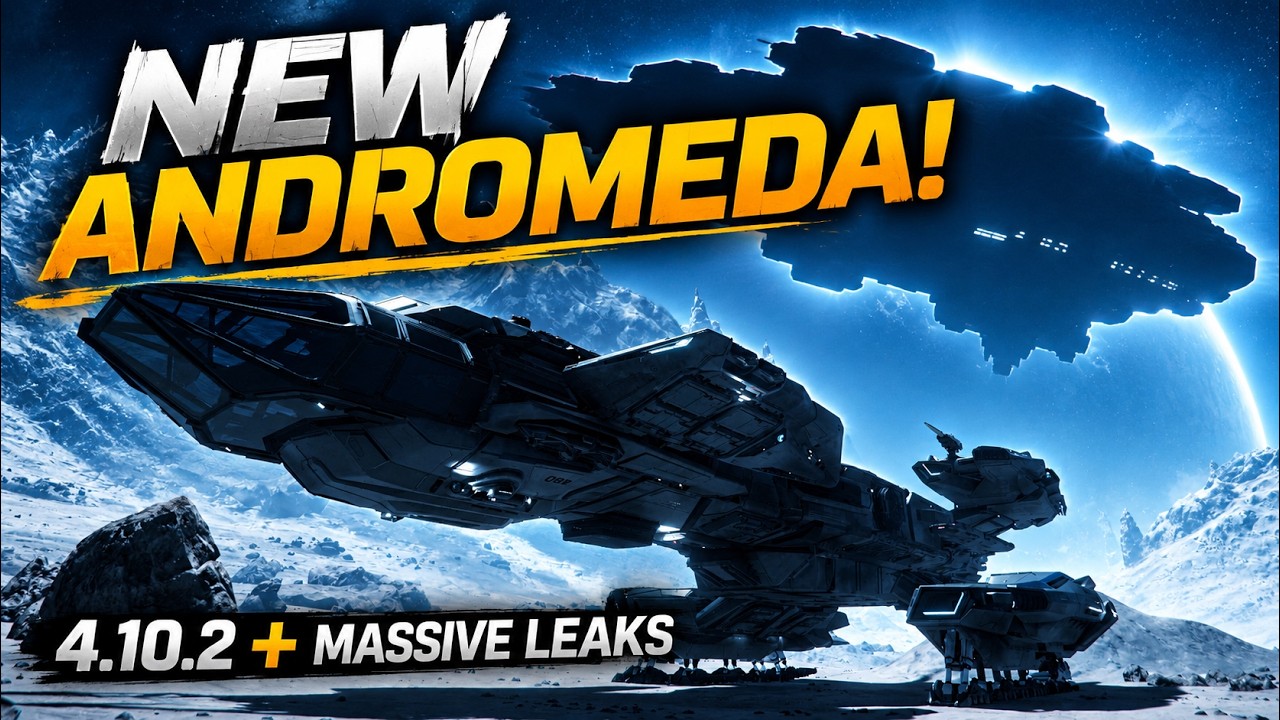 НОВАЯ ANDROMEDA УЖЕ В ПУТИ! МАСШТАБНЫЕ утечки, новые корабли, новая броня, новые полетные модули ...