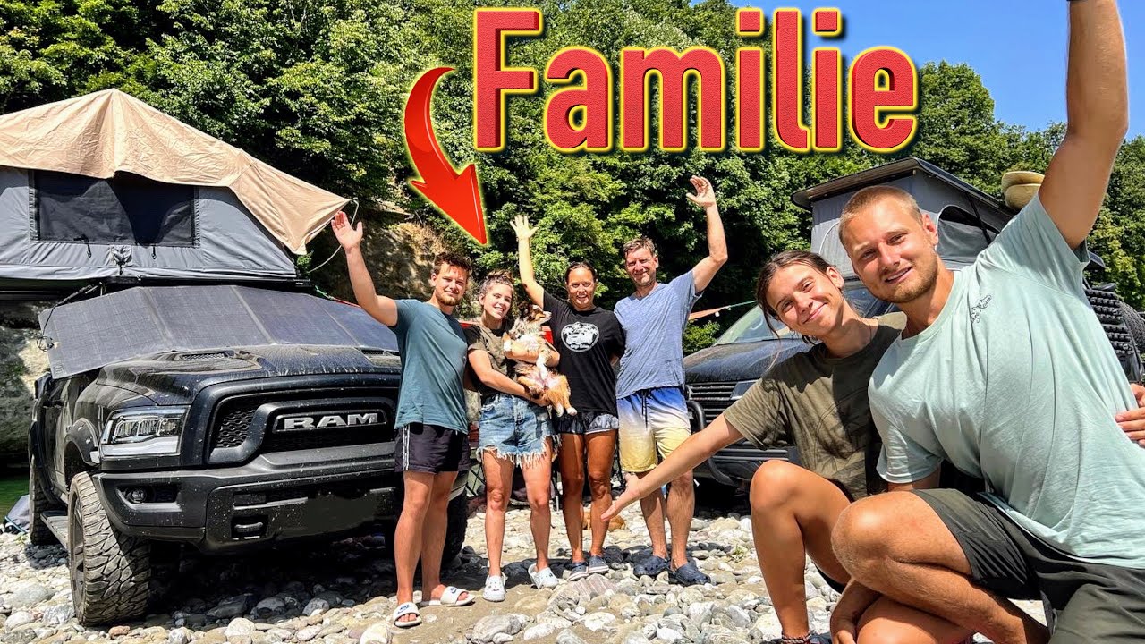 Wir bekommen BESUCH von der FAMILIE!! (im Camper mit Dachzelt) - Vanlife in Albanien