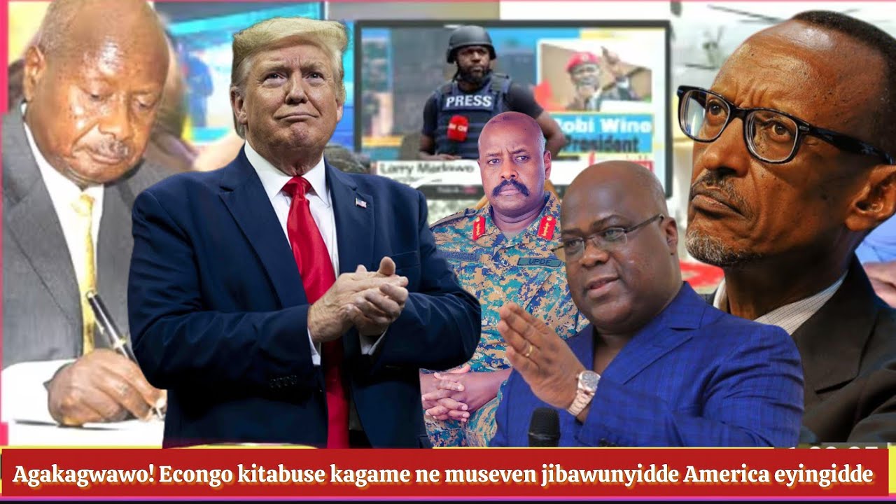 Agakagwawo! Emundu ezeemu okutokota mu congo kagame ne m7 jiwunye America etabuse muhoozi aduse
