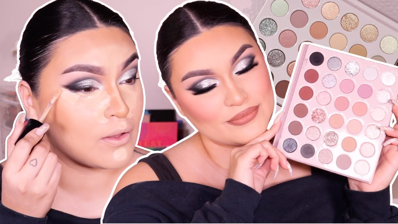 PLAYING WITH COLOURPOP ROCK CANDY EYESHADOW TUTORIAL | SMOKEY EYE LOOK