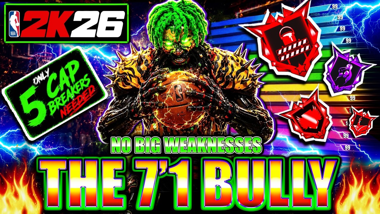 GAME BREAKING 7&rsquo;1 CENTER BUILD with NO WEAKNESSES 😳 NBA 2K26