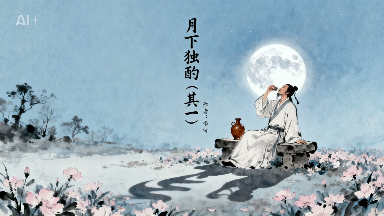 月下独酌（其一）作者：李白