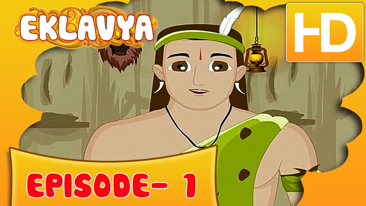 Eklavya | Mahabharat | Hindi Animated Stories For Kids -1 | Moral Stories For Children | Kahaniyaan