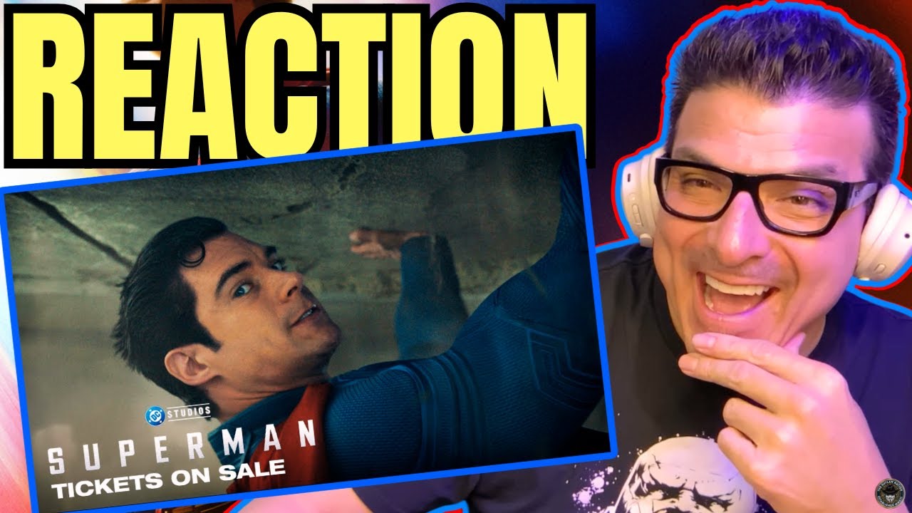 SUPERMAN | FINAL TRAILER Reaction! | DC | WB | James Gunn