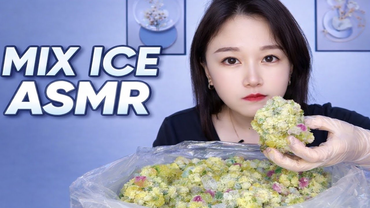 Mix Ice Eating ASMR 🧊 | Oddly Satisfying