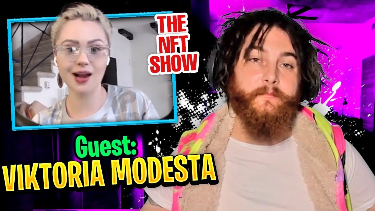 Viktoria Modesta is an NFT artist! Full Interview | The NFT show