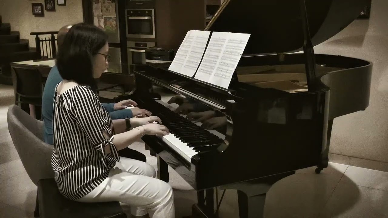 Beethoven sonata in D major op 6 for 2 piano: Rondo