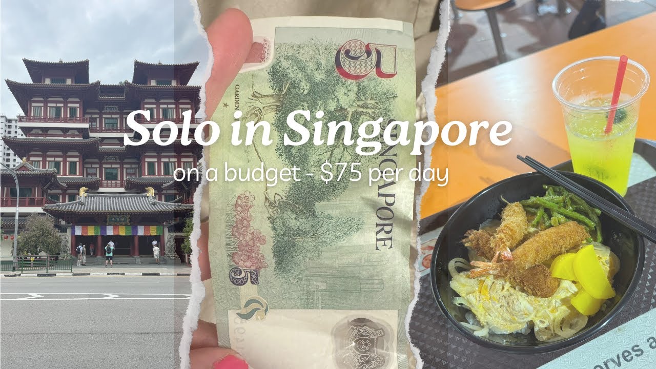 48 Hours in Singapore on a Budget | Can I Survive on $150?