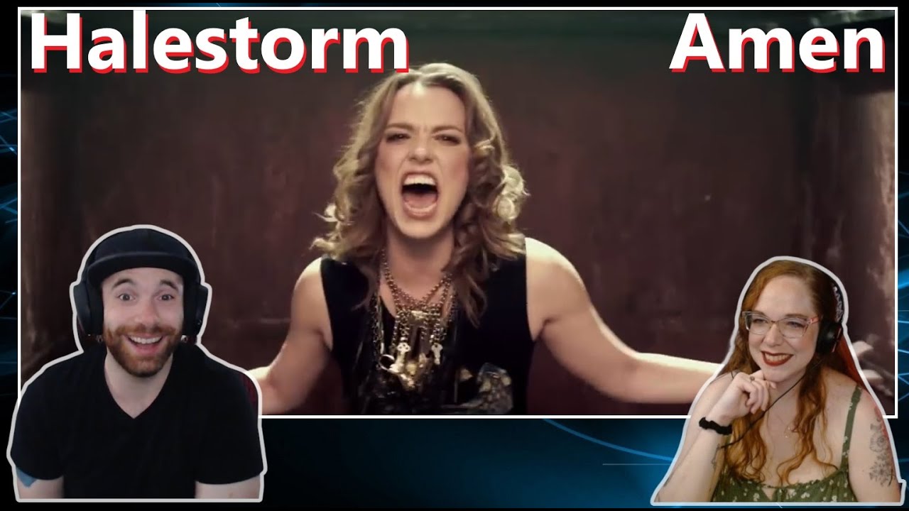 First Time Hearing | Halestorm | Amen Official Video Reaction
