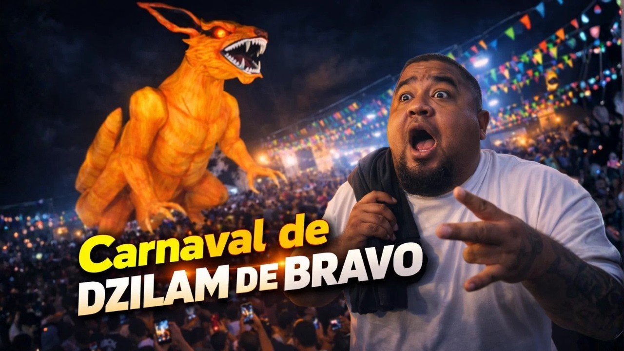 Así se vive el carnaval de Dzilam de Bravo | Tradición, colosos y familia