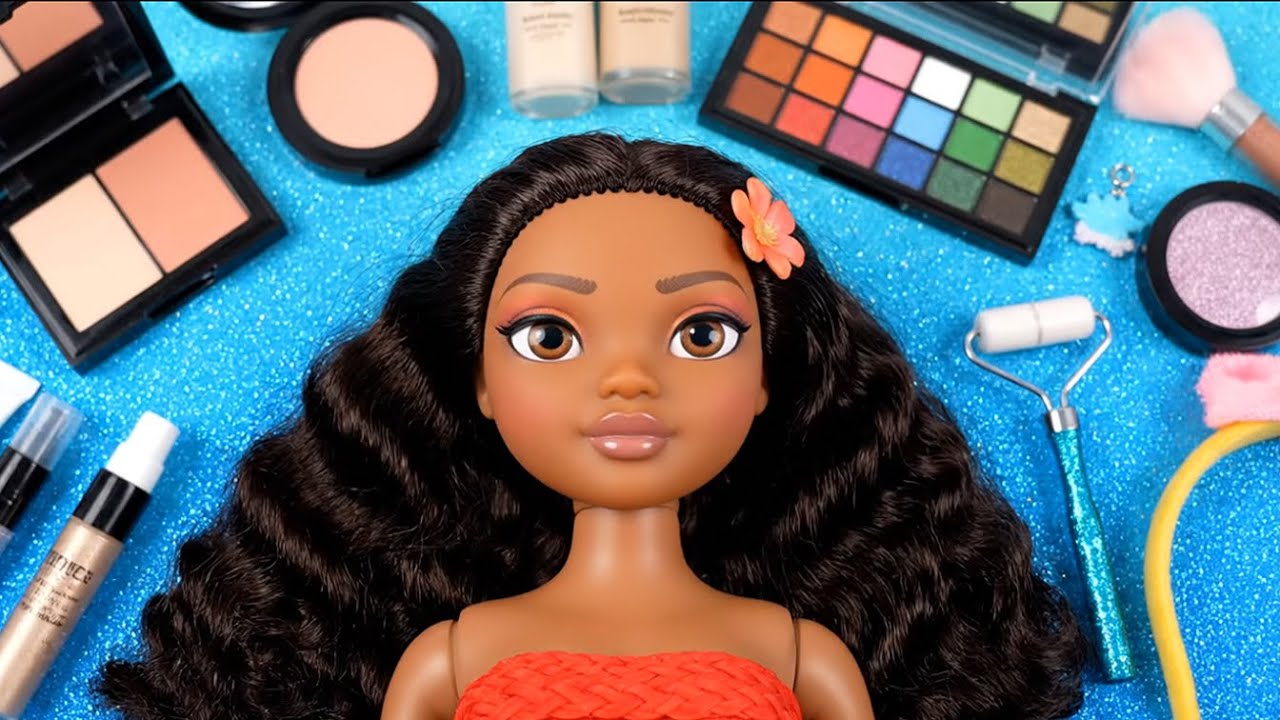 ✨ Moana Cream Glow ASMR 🌊🍑Gentle Skincare & Makeup Ritual