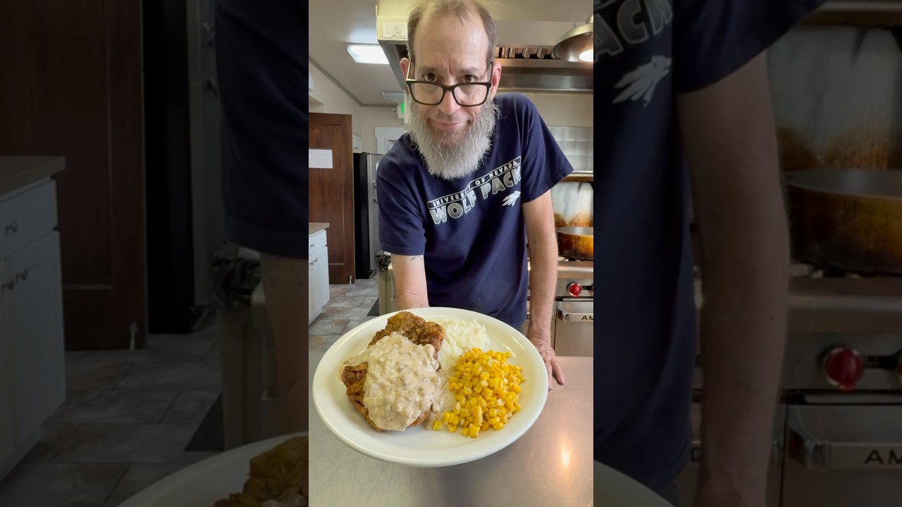 Chicken Fried Steak #cooking #oldscoolkevmo #food