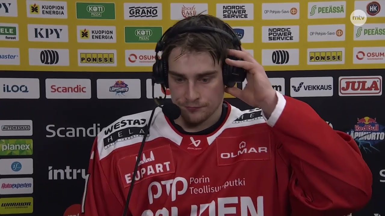 Rami Määtän haastattelu KalPa-ottelun jälkeen
