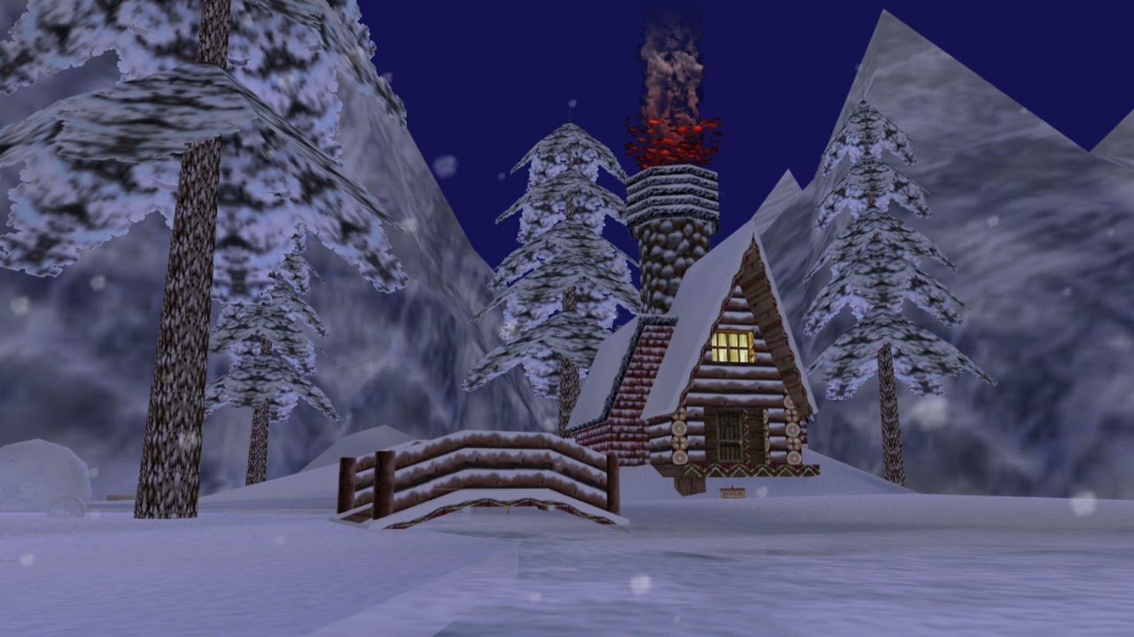 Majora's Mask Ambiance - Snowhead (Night) - 10 Hours