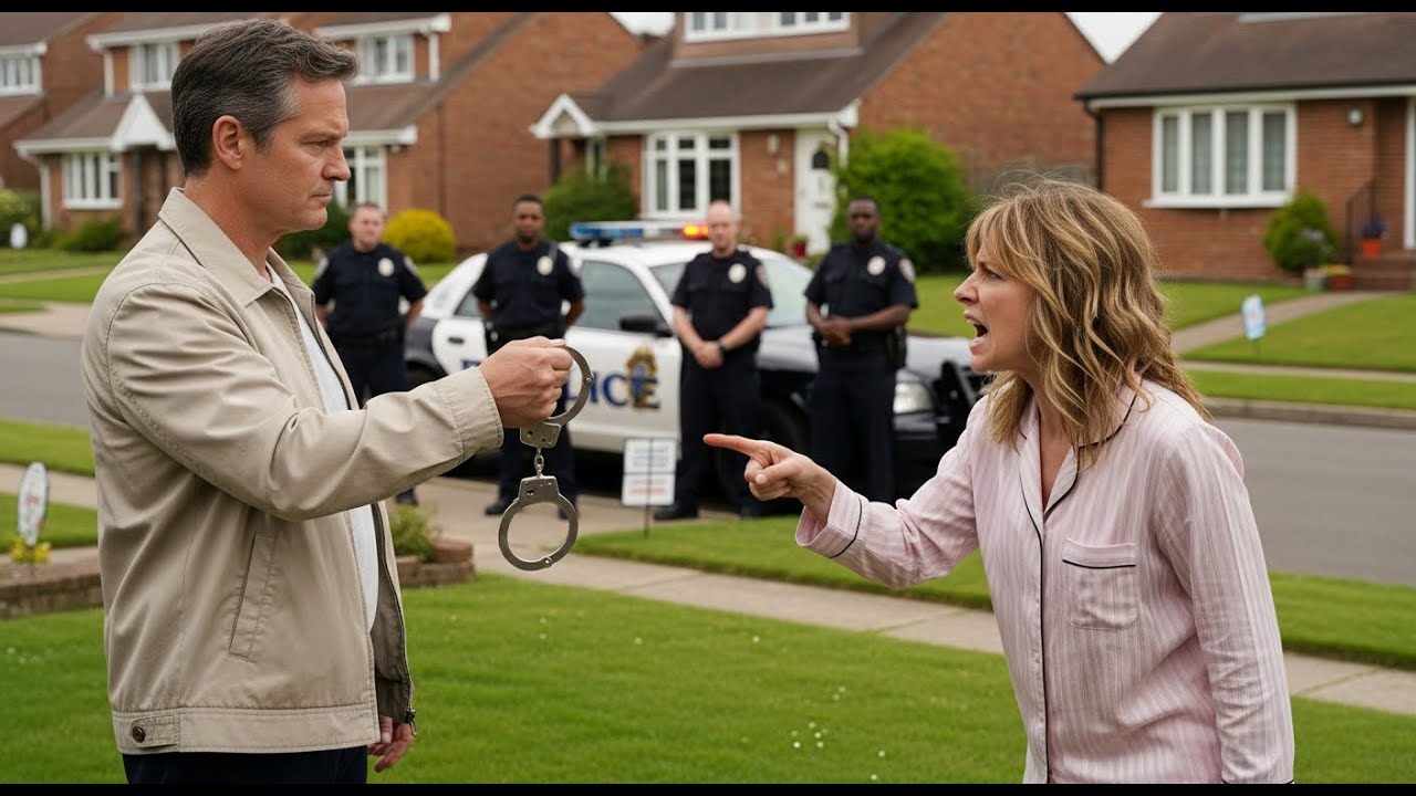 HOA Karen Called 911 to Break In  Didn’t Know My Wife Answered, She Got Hauled Off in Cuffs!